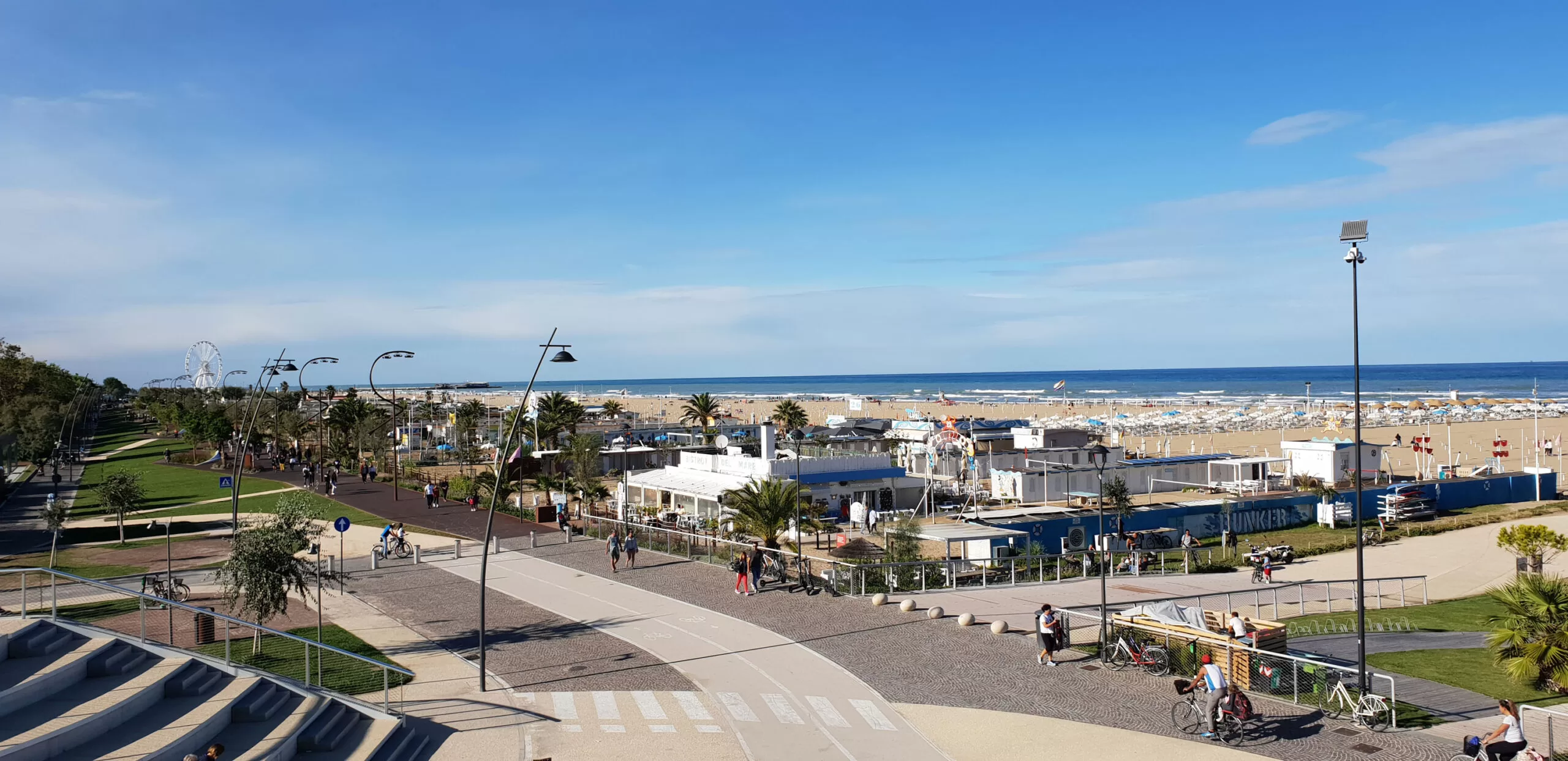 Il lungomare di Rimini diventa “Parco del Mare”: un’oasi verde e blu
